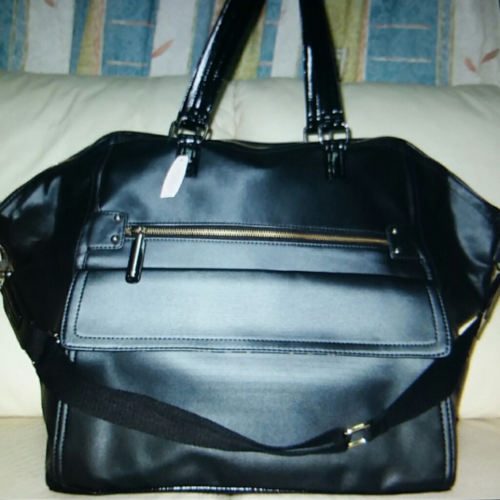 Victoria's Secret  black Weekender bag